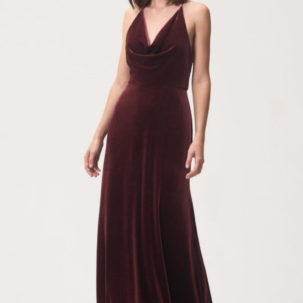 Jenny Yoo Sullivan Size 10, dark berry